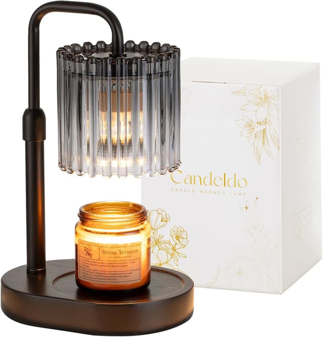 Detalle de Candeldo candle warmer lamp with timer, dimmer and height adjustment