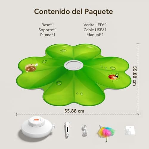 Thumbnail 7 de FEELNEEDY Juguete interactivo 1200mAh para gatos 🐱