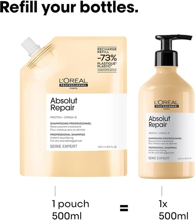 Thumbnail 2 de L’Oréal Professionnel Absolut Repair champú 500 ml