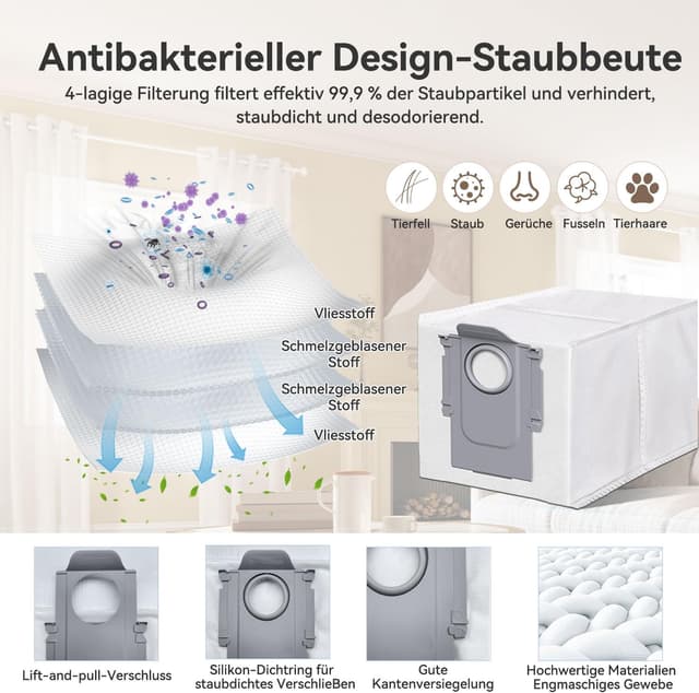 Thumbnail 4 de Roborock Qrevo Zubehör 22 Stück