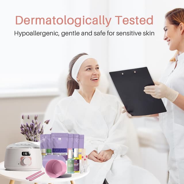 Detalle de BLITZWAX Brazilian and Bikini Waxing Kit, 6 Packs