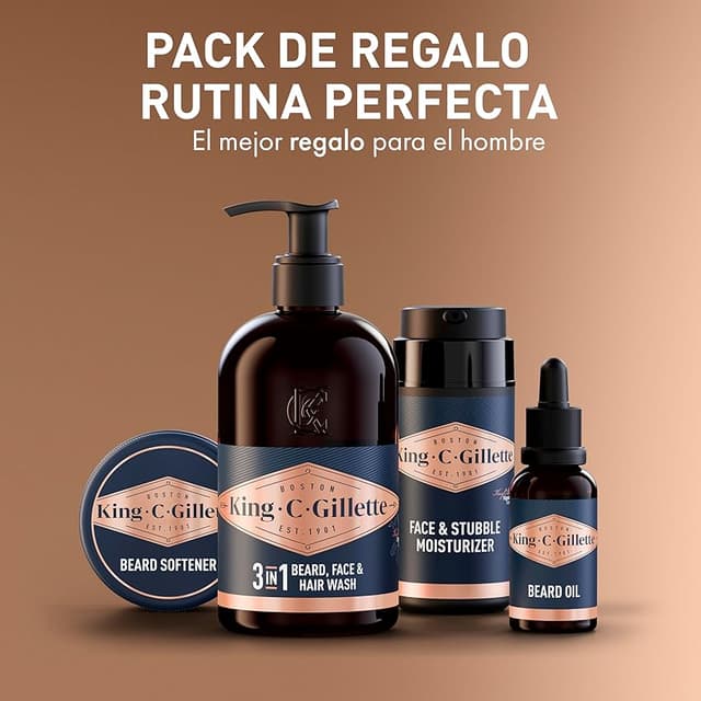 Thumbnail 1 de King C. Gillette Rutina Perfecta — Pack cuidado 350 ml 📷