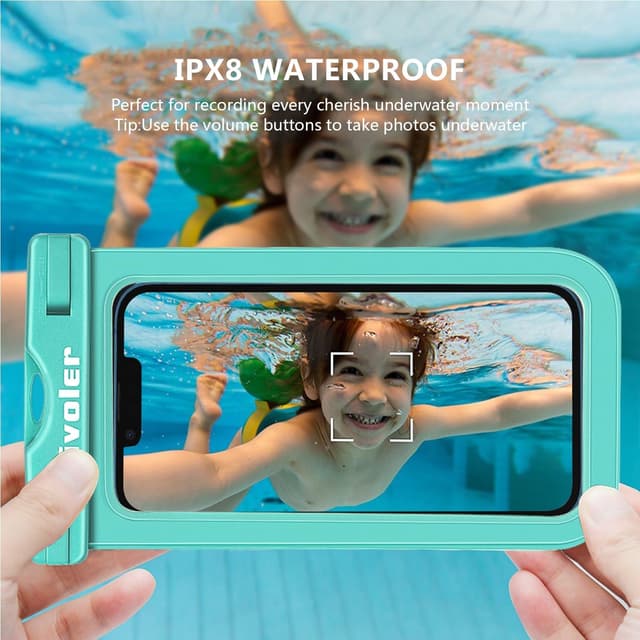 Detalle de ivoler Waterproof Pouch Bag 22 x 15.5 cm