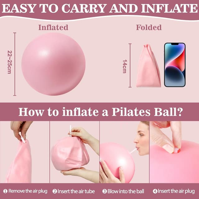 Thumbnail 1 de Vortix 3/6 25 cm pallina pilates anti‑esplosione