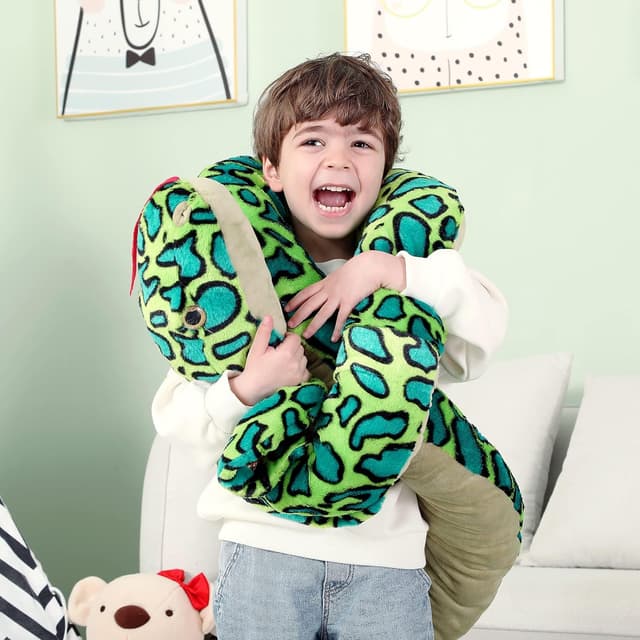 Detalle 2 de IKASA 270cm Giant Snake stuffed animal plush toy