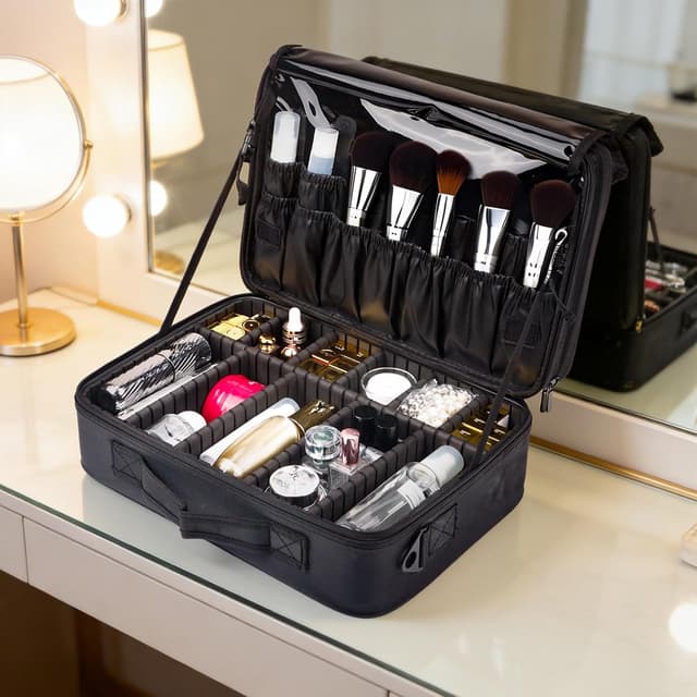 Detalle 2 de Extra Large Travel Makeup Bag 37.5cm