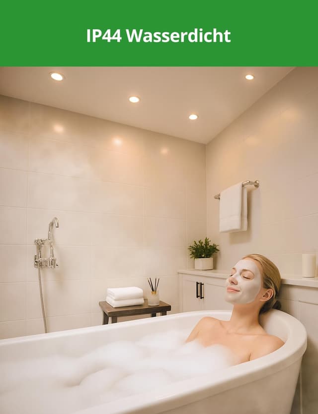 Detalle de HOMEOW 20er LED Einbaustrahler 5W