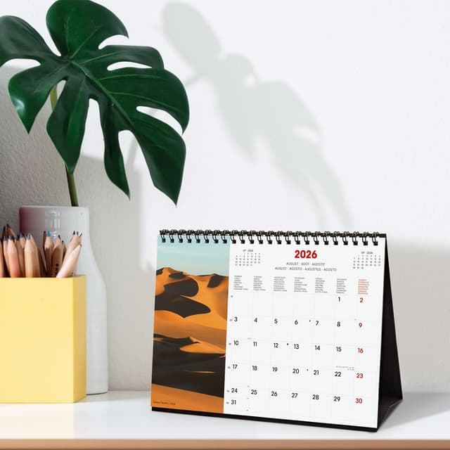 Detalle 2 de Finocam Calendario da tavolo 2026 mensile