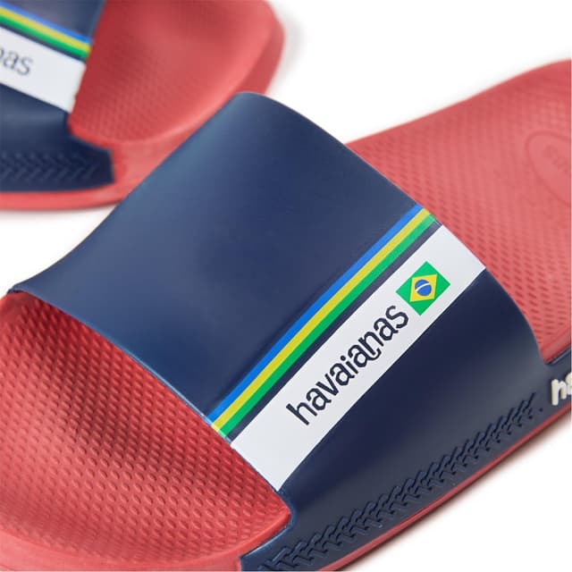 Detalle de Havaianas Slide Brasil infradito unisex in gomma
