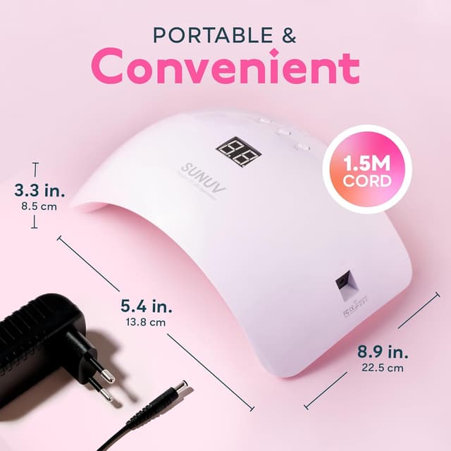 Thumbnail 2 de SUNUV Lámpara LED Uñas 30/60/99s