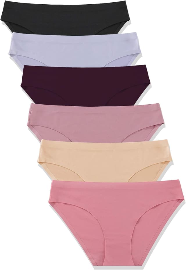Imagen de FINETOO Seamless Hipster Underwear 6-pack 🩲 en OfertitasTOP
