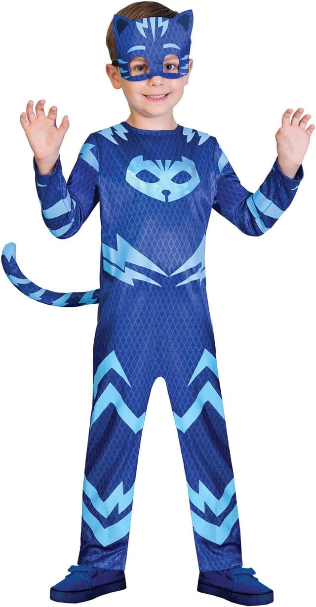 Detalle de amscan boys Catboy PJ Masks fancy dress costume (official licensed)