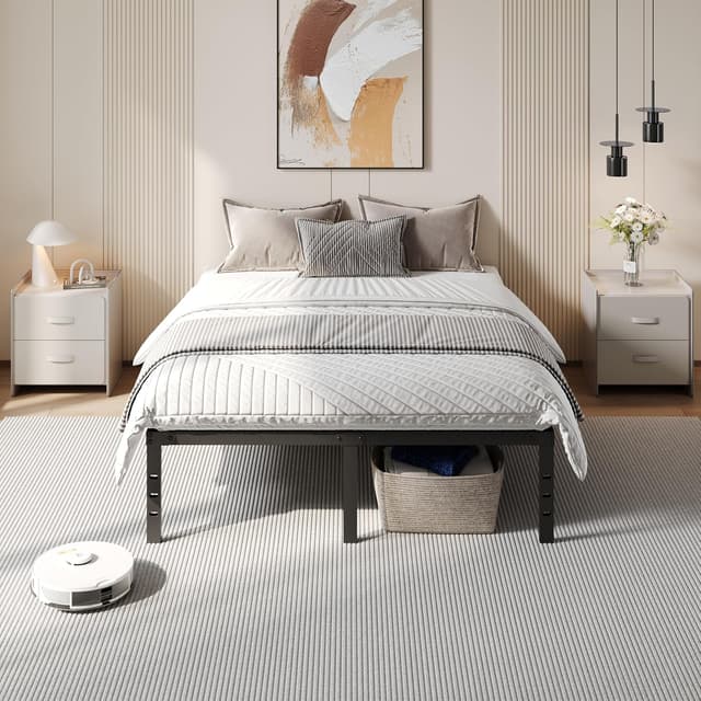 Detalle 1 de Yaheetech Bastidor de Cama Metálico 160x200 cm