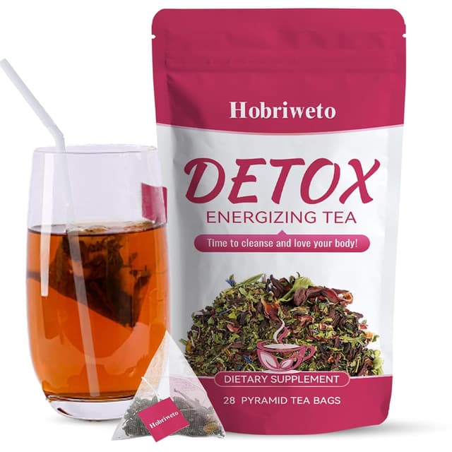Detalle de Detox Kräutertee 28 Teebeutel zum Abnehmen