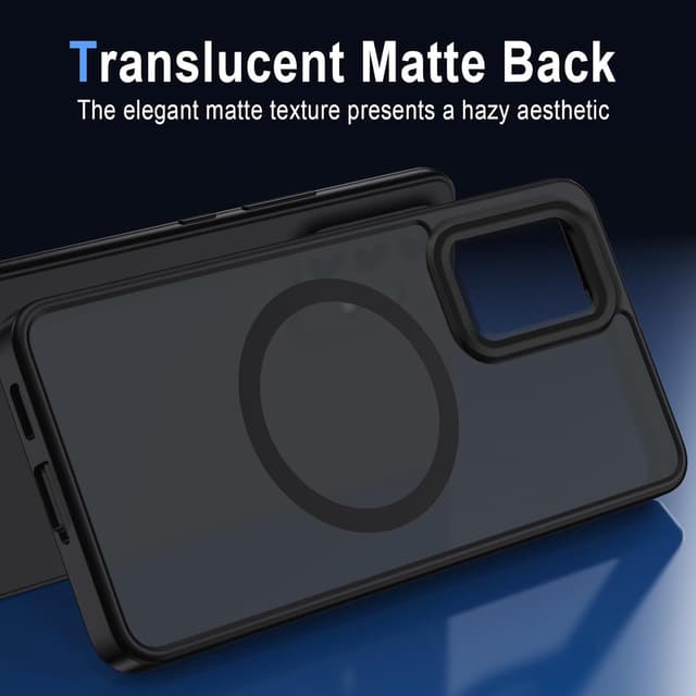 Detalle 1 de Coque magnétique XTCASE pour Samsung Galaxy S20 FE 5G/4G compatible MagSafe, dos translucide mat