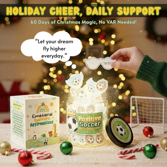 Thumbnail 1 de DEARMINE Positive Soccer Jar 60 cards