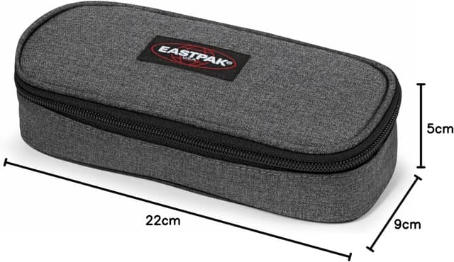 Thumbnail 4 de EASTPAK Oval Single estuche Black Denim 1 unidad