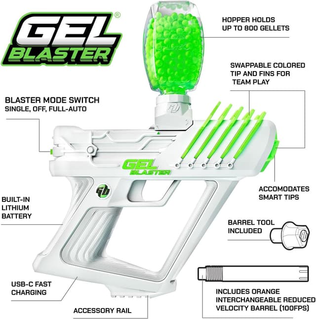Thumbnail 1 de Gel Blaster Surge Gelblaster 30 m Reichweite 🔫