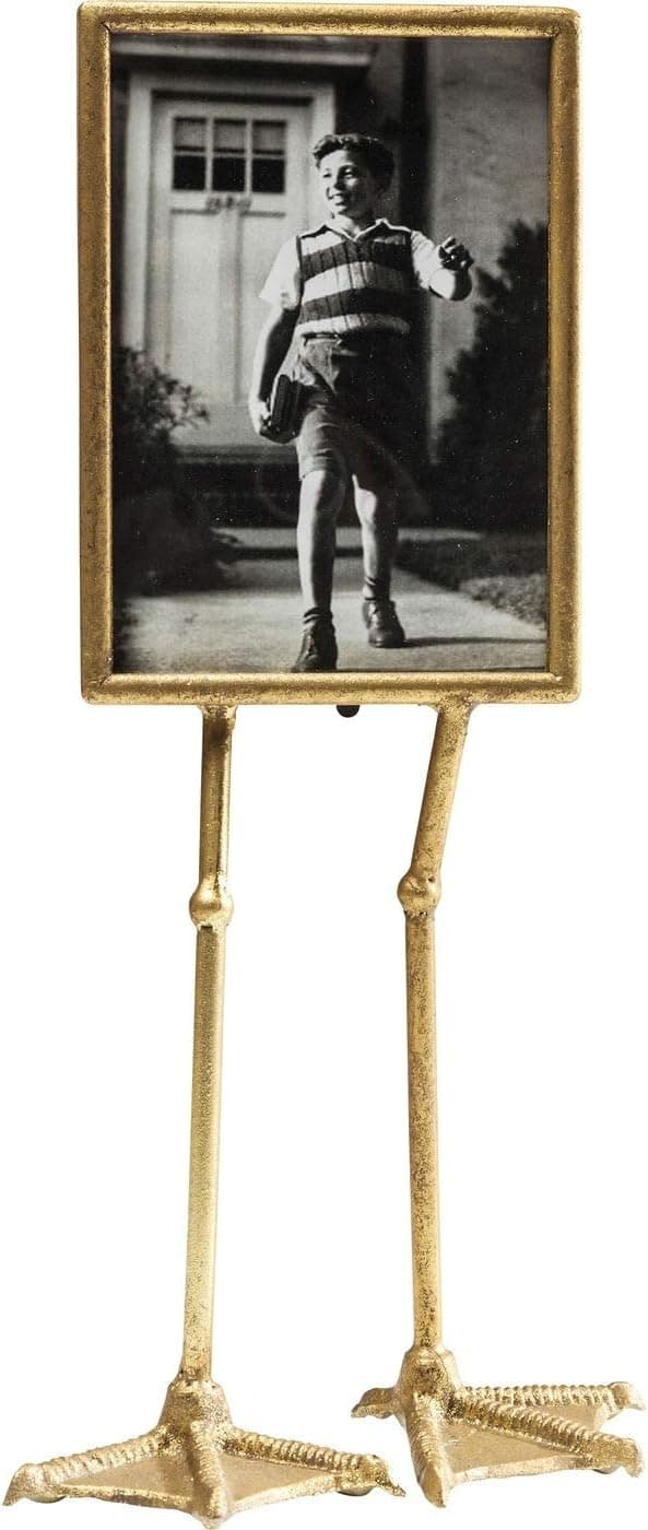 Detalle de Kare Design Cadre Duck Feet doré 10x15 cm : un cadre photo en forme de pattes de canard