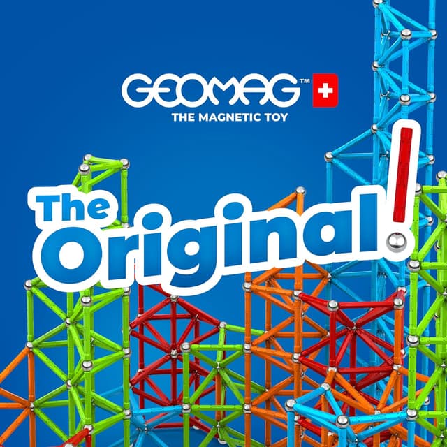 Thumbnail 6 de Geomag Classic Confetti – magnetisches Konstruktionsspielzeug mit 114 Teilen