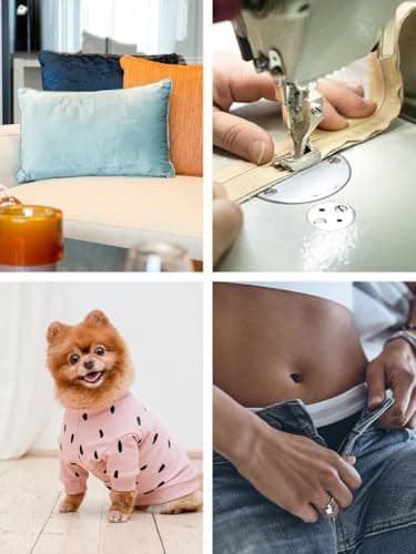 Thumbnail 4 de Mandala Crafts 85 Purple Nylon Zippers for Sewing