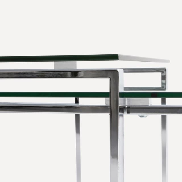 Thumbnail 5 de El Corte Inglés Set Catalina — 3 mesas acero y cristal