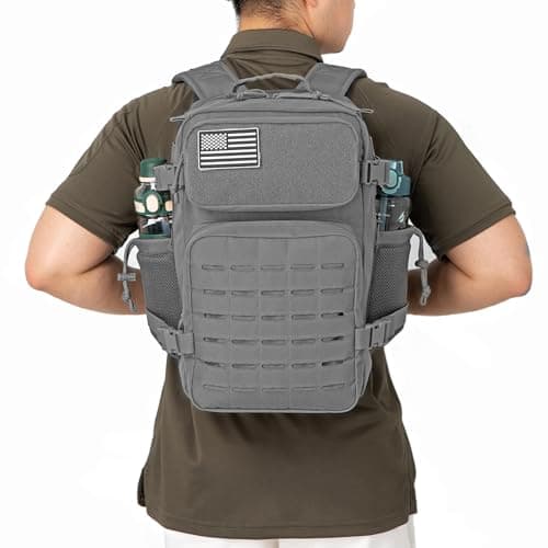 Detalle 2 de QT&QY Mochila táctica 25L