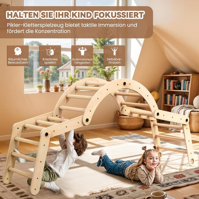 Thumbnail 3 de Montessori Klettergerüst 8-in-1 Indoor Set