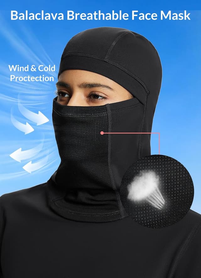 Thumbnail 3 de baleaf Thermal Long Sleeve Women Shirt with Balaclava