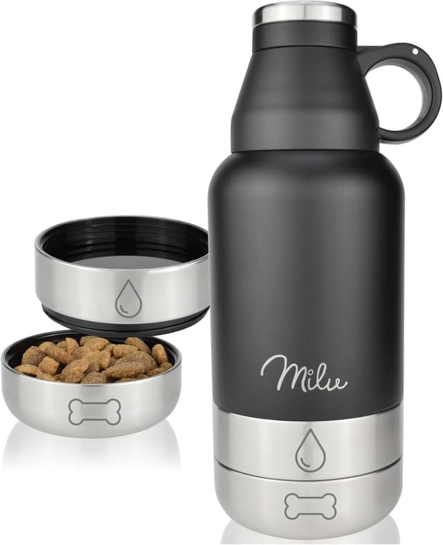 Detalle de Milu Trinkflasche Hunde 950 ml 🚶