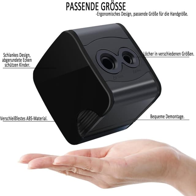 Detalle 2 de Elektrischer Anspitzer 6–8 mm ✏