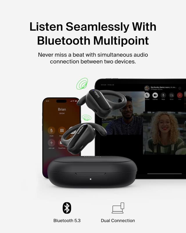 Thumbnail 4 de Belkin SoundForm ClearFit Open-Ear Headphones