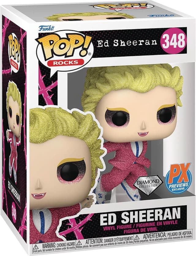 Detalle de Funko Pop! Rocks Ed Sheeran Bad Habits