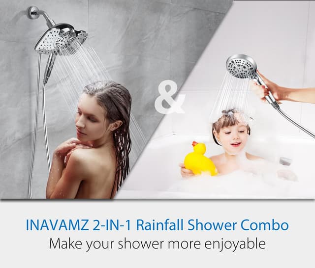 Detalle 2 de INAVAMZ 2-in-1 10" Shower Head 2.5GPM