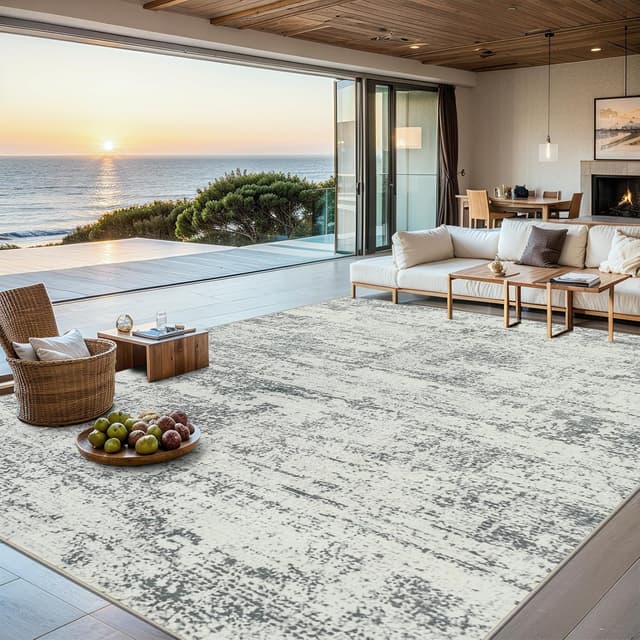 Detalle de PLHXFR 8x10 Washable Area Rug