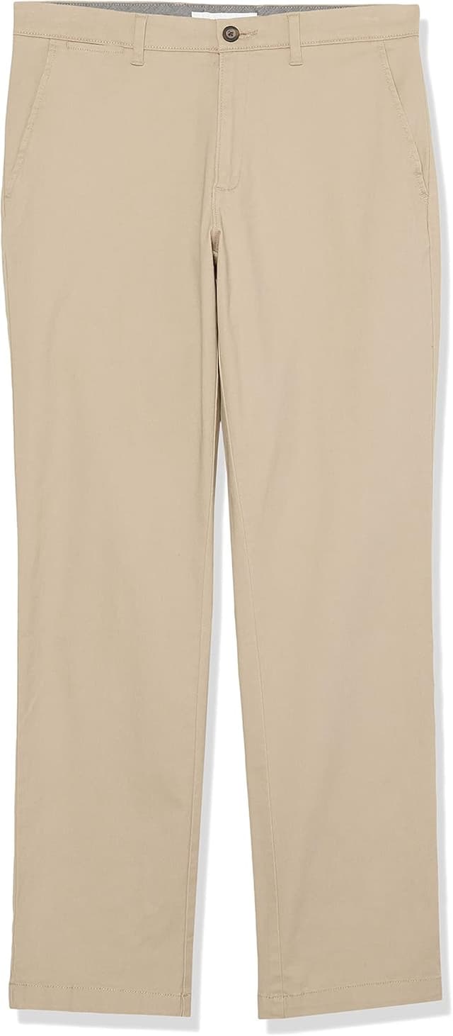 Thumbnail 6 de Amazon Essentials Men’s Straight-Fit Casual Stretch Chino Trousers (Khaki)