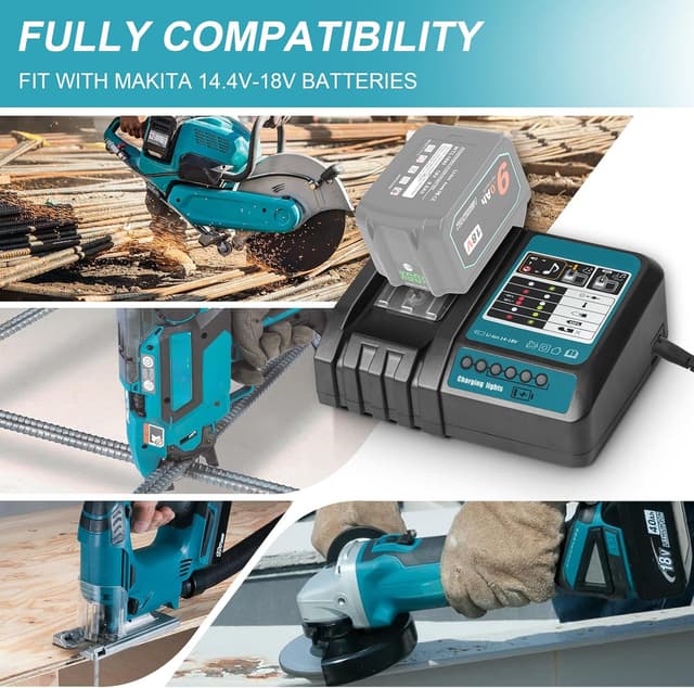 Detalle 2 de QUPERR DC-18RC replacement charger 3A