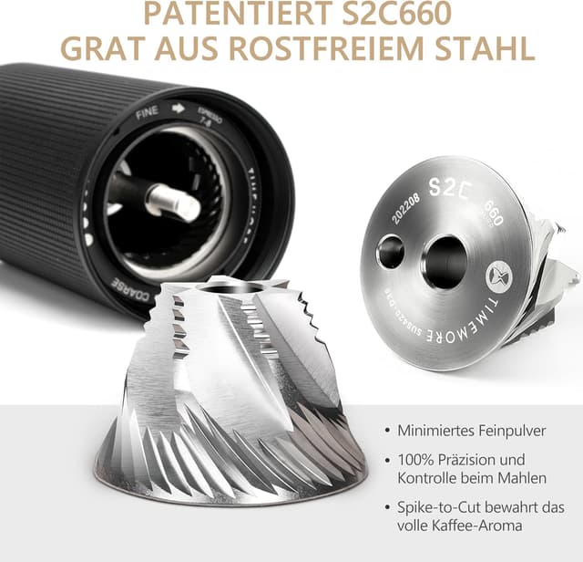 Thumbnail 1 de TIMEMORE Chestnut C3s PRO molinillo manual 530 g