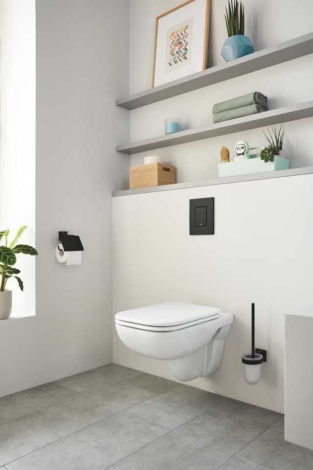 Thumbnail 4 de GROHE Start Cube Negro Mate Escobillero de Pared 🚽