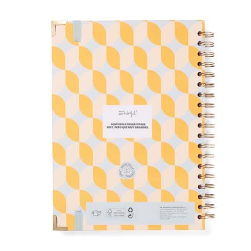 Detalle de Mr.Wonderful Set Agenda Office 2025-26 extragrande, semanal 🗓