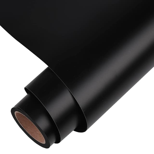 Imagen de VINYL FROG Black Matte Permanent Vinyl 12x5ft en OfertitasTOP