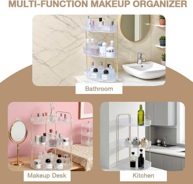 Thumbnail 6 de Cozary Trucci 3 Livelli Organizer Trucco