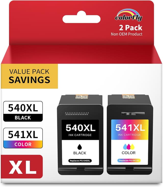 Detalle de Compatible Canon 540XL 541XL Twin Ink Pack 🖨