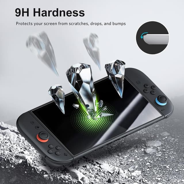 Detalle de CoBak Large Capacity Carrying Case for Nintendo Switch 2 (2025) – 3-in-1 Bundle (Matcha Green, Gift Box Edition)