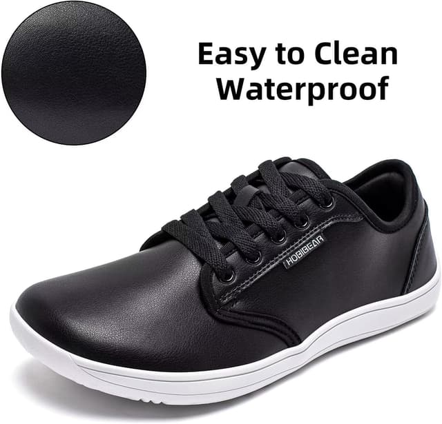 Detalle 2 de HOBIBEAR Scarpe minimaliste zero drop a piedi nudi, unisex, punta larga