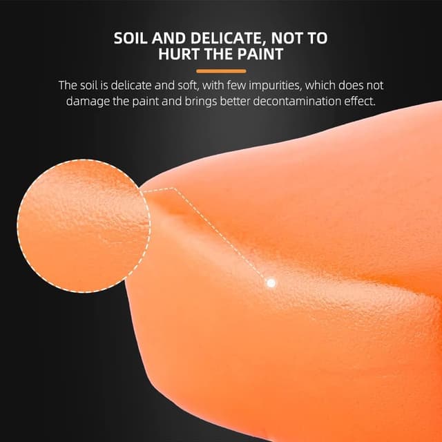 Detalle de Fox·Bunny Clay Bar Car Detailing Clay Premium 3 Pack (100g) with Storage Box