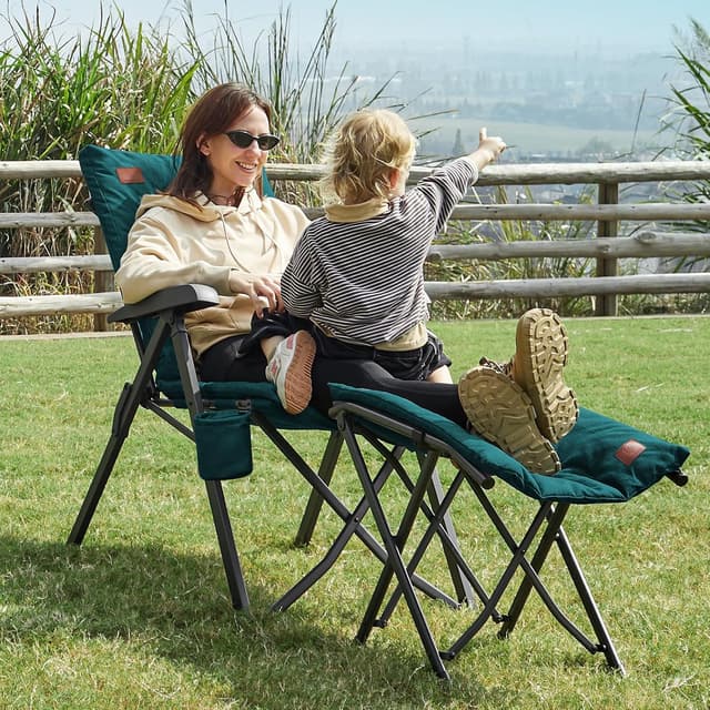 Detalle 2 de EVER ADVANCED Campingstuhl 150 kg belastbar