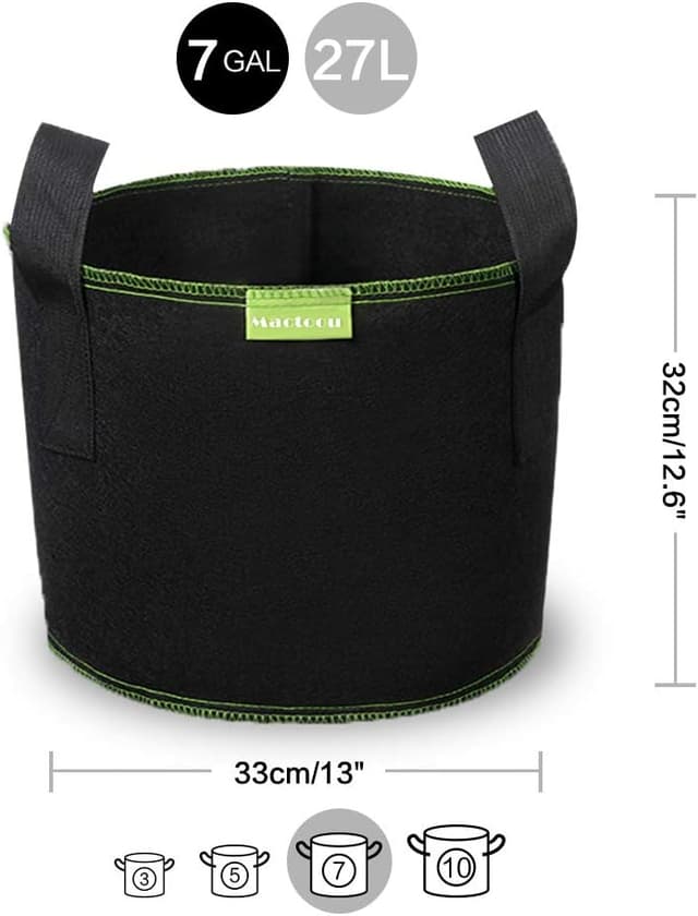 Detalle 2 de Pflanzsack 27 L für Tomaten von Mactoou