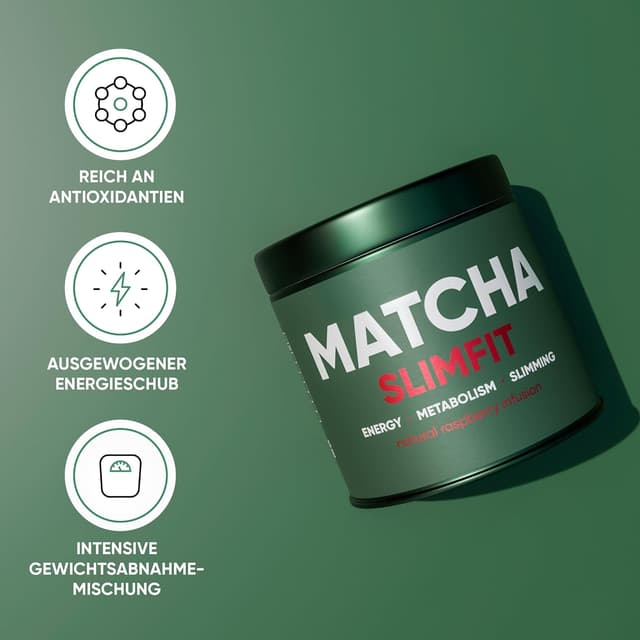 Detalle 2 de WOW TEA Matcha Pulver (SlimFit) – harmonische Kräutermischung für dein tägliches Matcha-Ritual