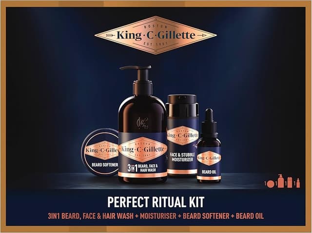 Imagen de King C. Gillette Rutina Perfecta — Pack cuidado 350 ml 📷 en OfertitasTOP